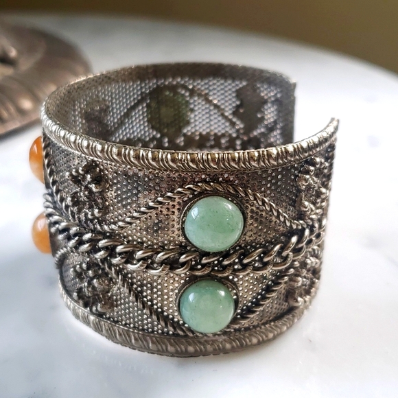 Vintage 1980s-1990s Boho metal bracelet - Picture 8 of 12